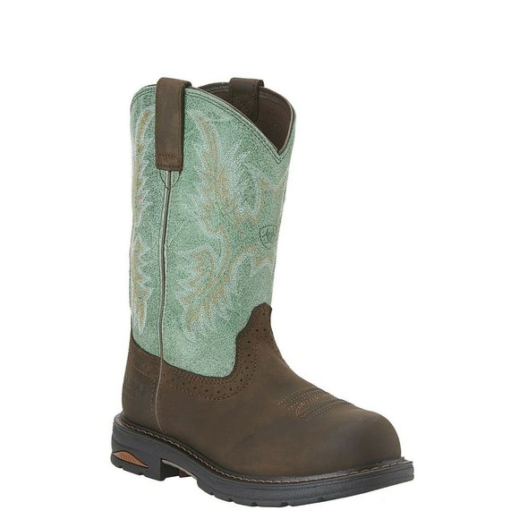 Ariat Shoes - Ariat Composite Toe Waterproof Cowboy Work Boots Size 9 B